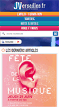 Mobile Screenshot of jversailles.fr